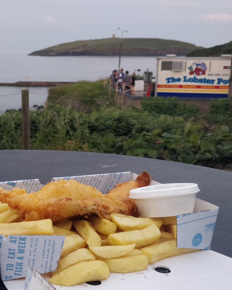 Knockadoon Walk and The Lobster Pot