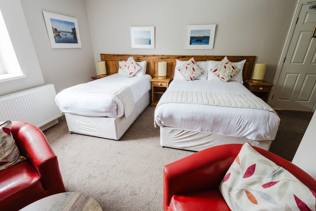 Double Bed and Single Bed in Double/Twin Room on 2nd floor