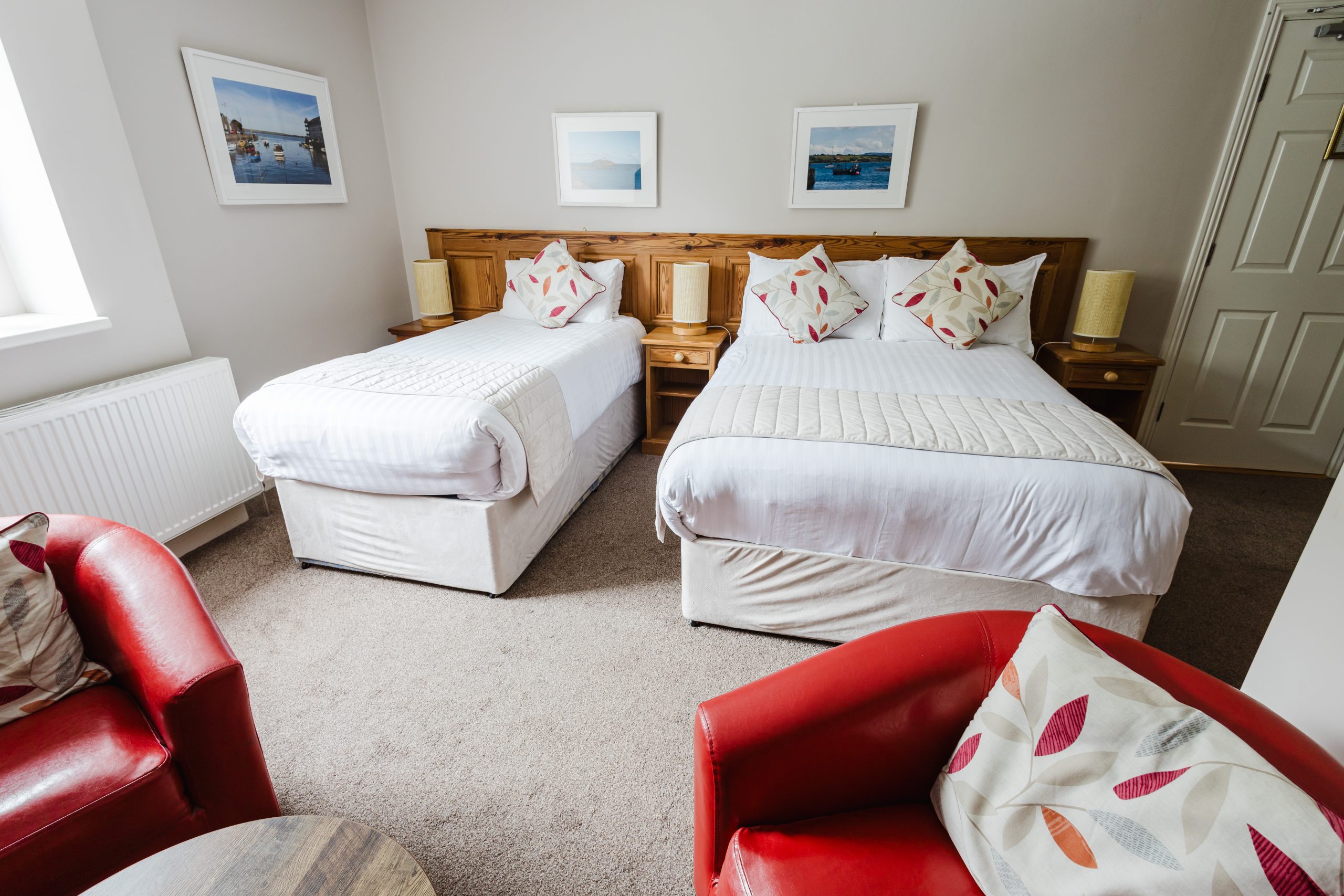 Double Bed and Single Bed in Double/Twin Room on 2nd floor